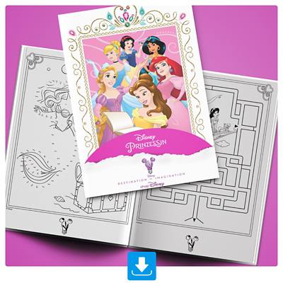 Background image of Prinzessinnen Aktivit&auml;tenheft