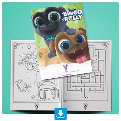 Imagen de fondo de Cuaderno actividades Bingo & Rolly