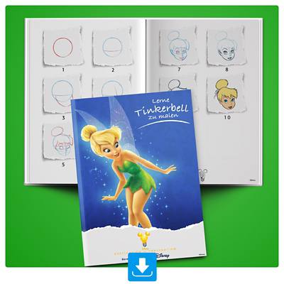 Background image of Tinkerbell Aktivit&auml;ten Booklet