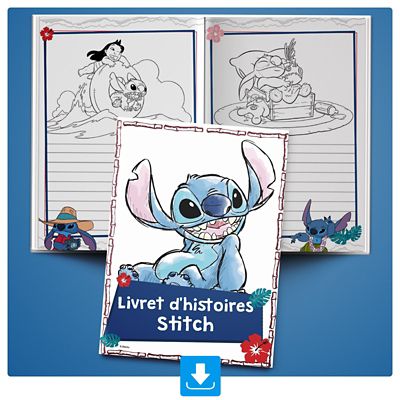 Image de fond de Livret d'histoires Stitch