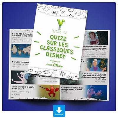 Image de fond de Quiz sur les classiques Disney