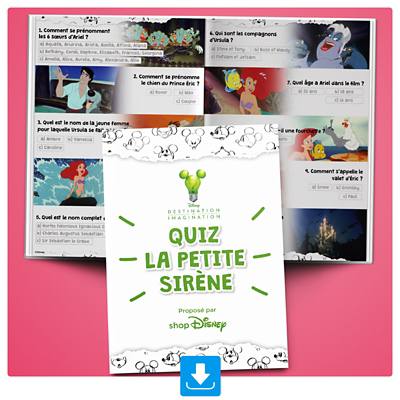 Image de fond de Quiz La Petite Sir&egrave;ne