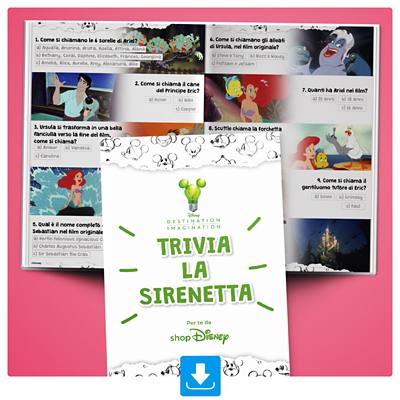 Immagine background di Trivia La Sirenetta