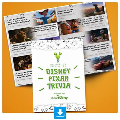 Image de fond de Trivia Pixar