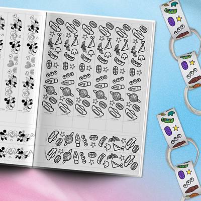 Background image of Bastle Papierdekorationen &agrave; la Disney