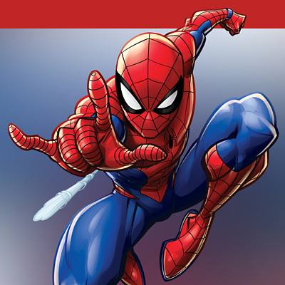 Background image of Spider-Man