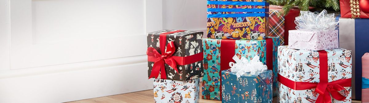 Background image of Christmas Wrapping Paper