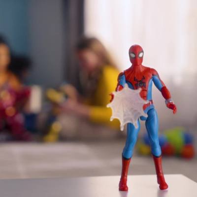 Play Spider-Man Talking Action Figure - 25cm Video