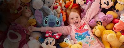 Image de fond de -50% sur une s&eacute;lection de peluches moyennes