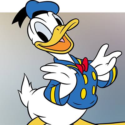Background image of Donald Duck