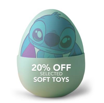 Background image of 20% off Selected Soft Toys