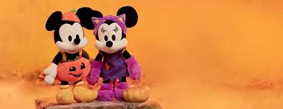 Background image of Mickey or Minnie Soft Toy for &pound;15